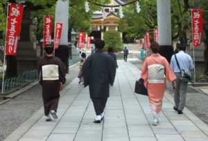 お宮参りの初着