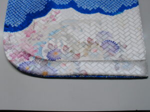 振袖のスジ消し