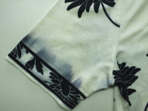 洋服の色泣き直し