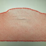 伸びてしまった絞り染め